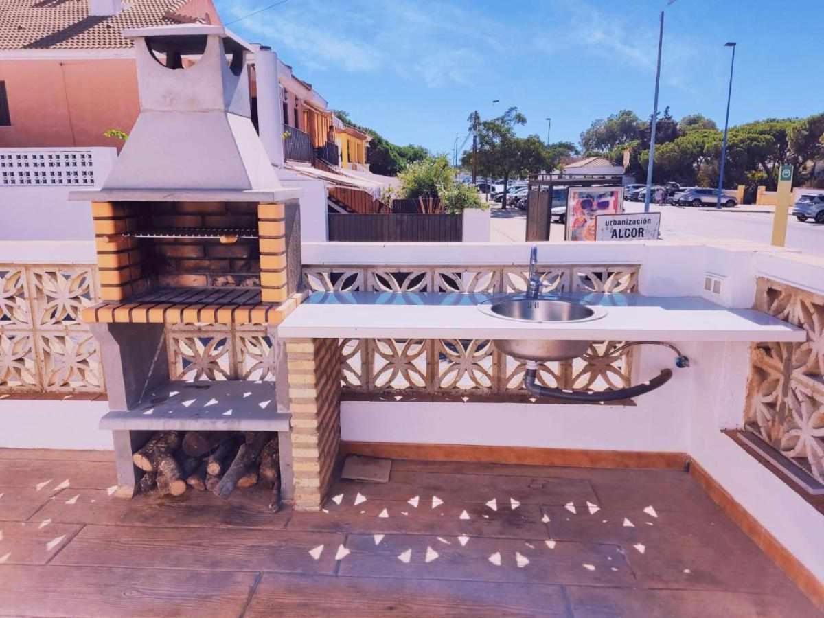 Villa Dos Casas Juntas Y Patio Comun A 25 Metros De La Playa Mazagón Exterior foto